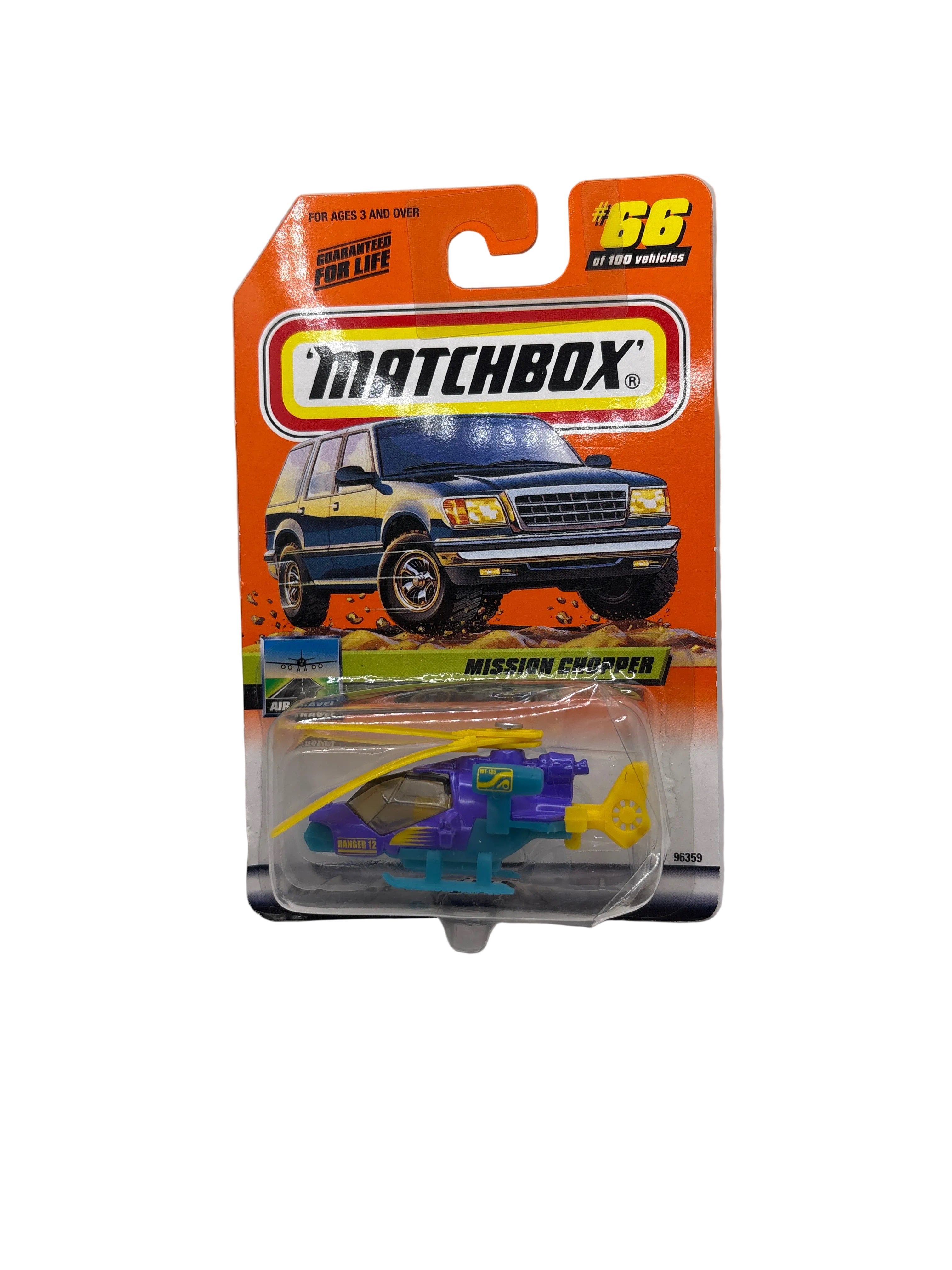 Matchbox Mission Chopper Diecast