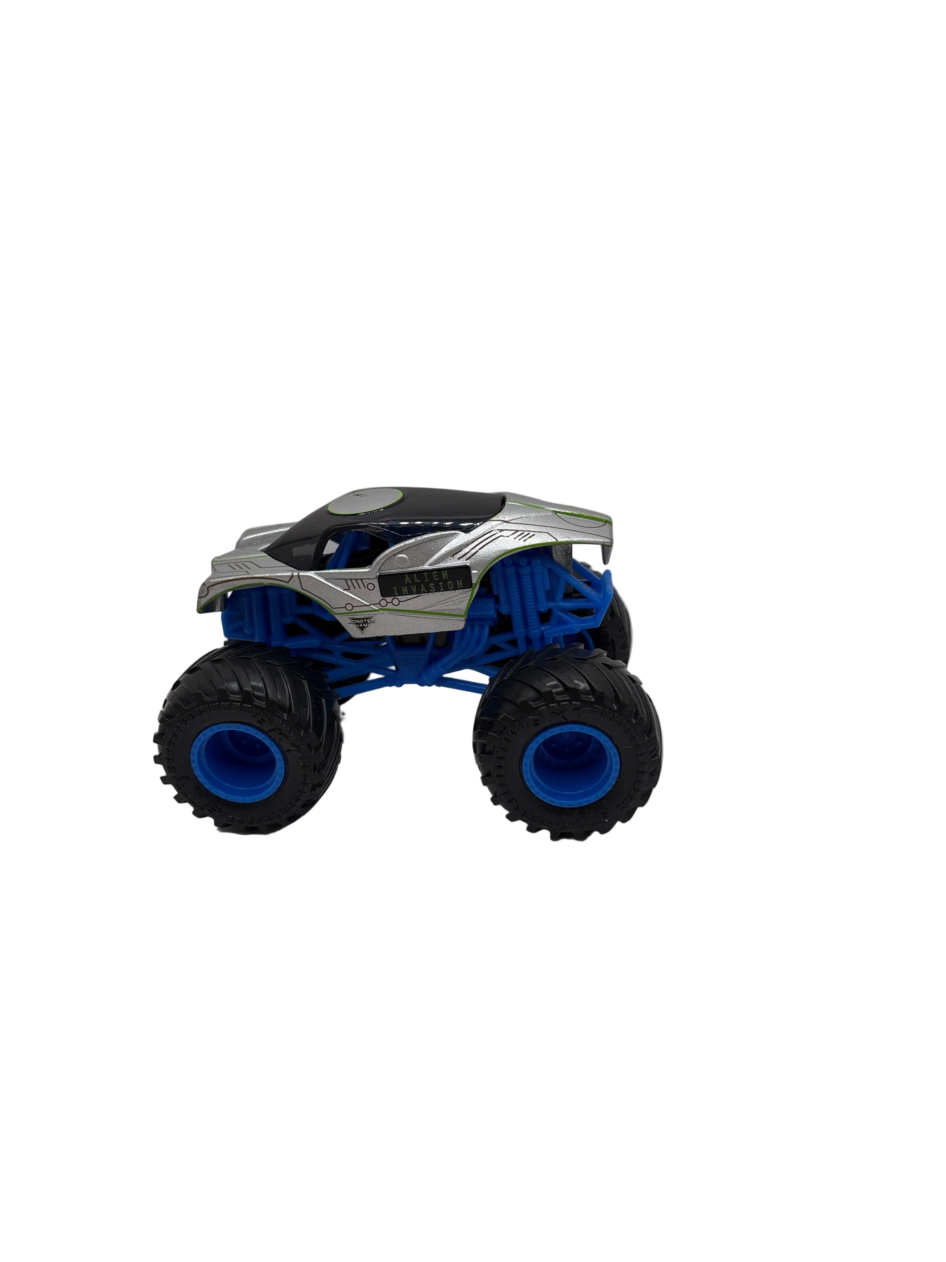 Monster Jam Alien Invasion Monster Truck Diecast silver