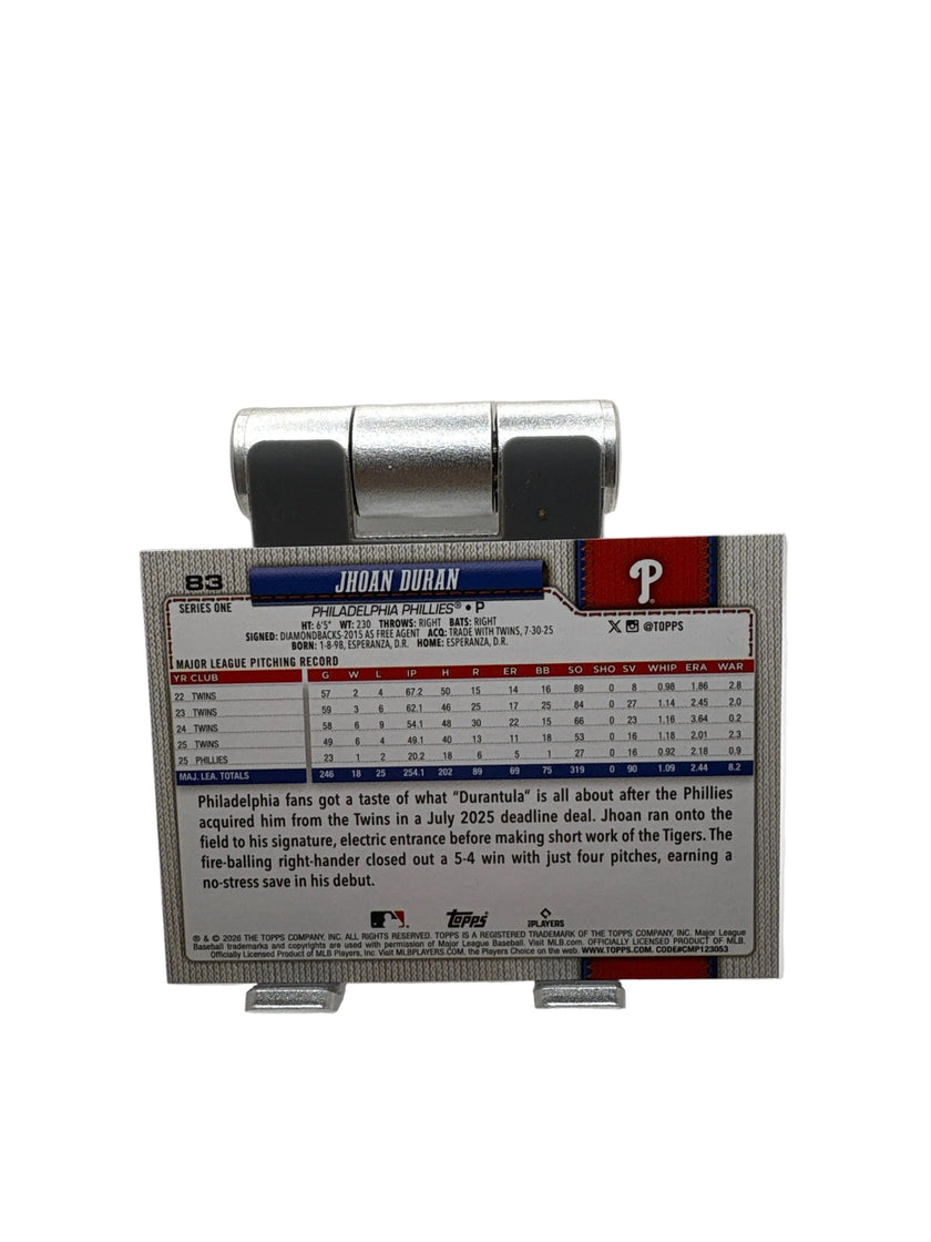 Topps Jhoan Duran