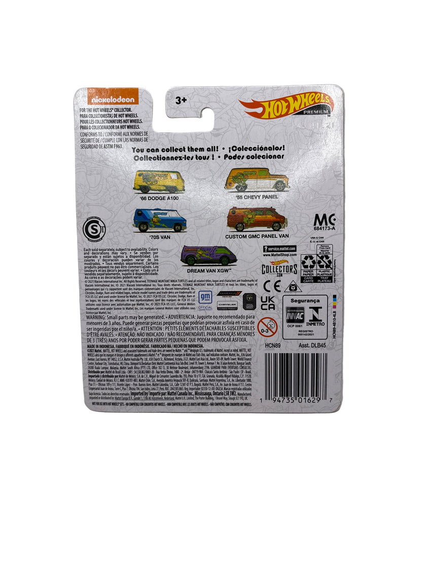 Hot Wheels 70s Van Diecast blue
