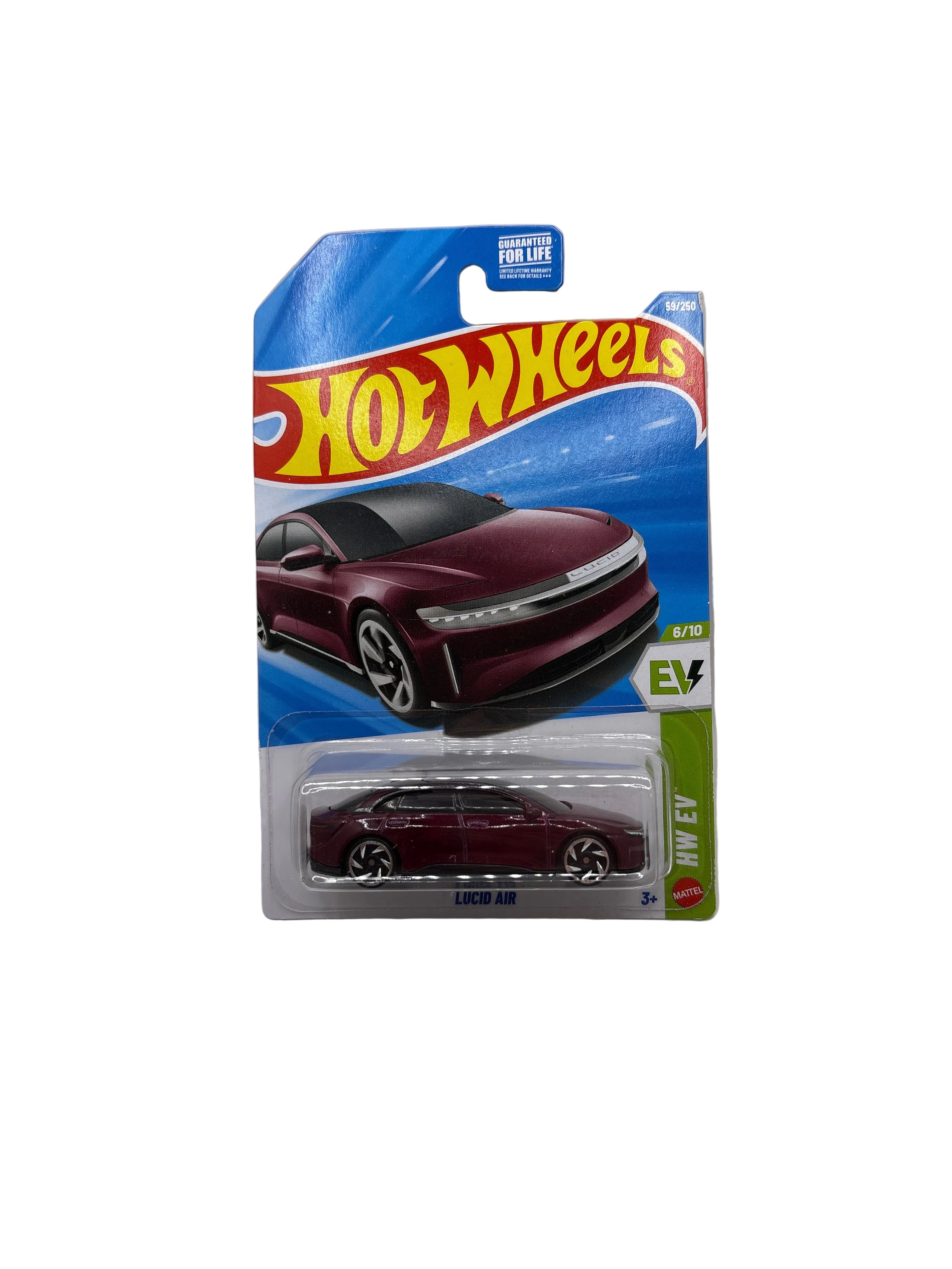 Hot Wheels Lucid Air Diecast Red