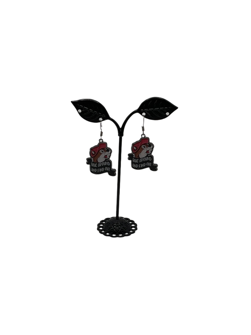 Beaver Earrings
