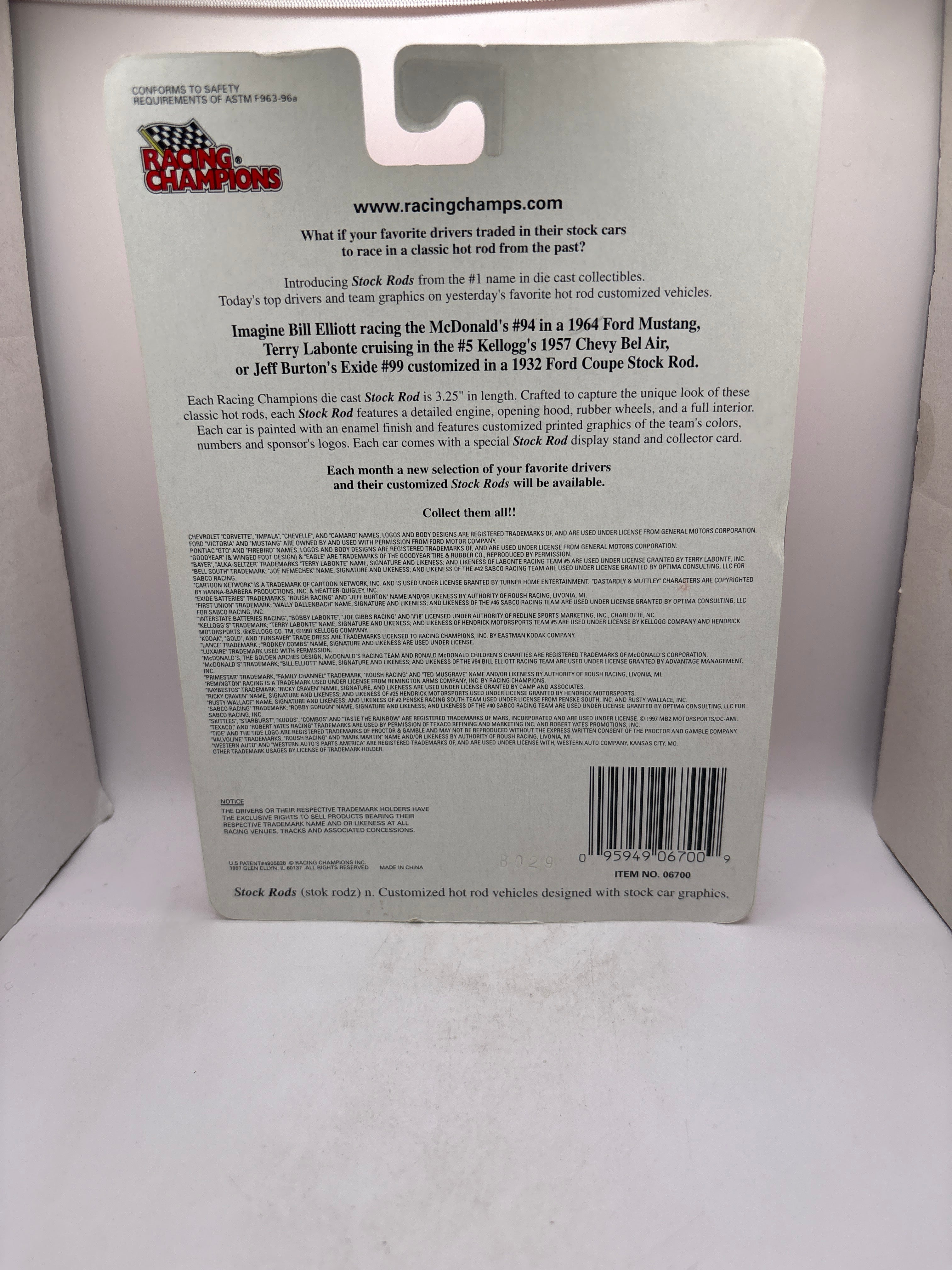 Racing Champions Stock Rods Exclusive Diecast