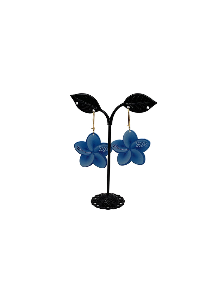 Flower earrings