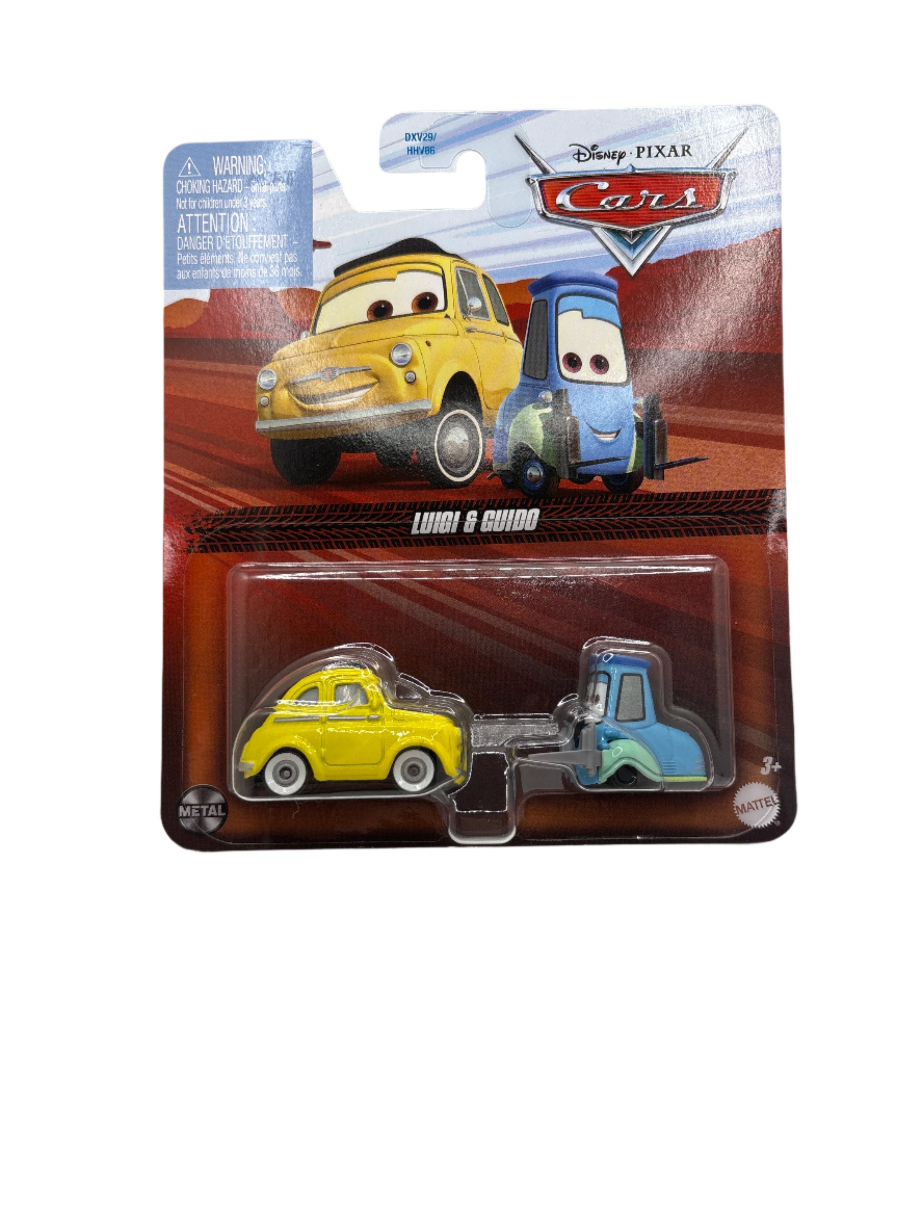 Disney Pixar Cars Luigi & Guido Diecast