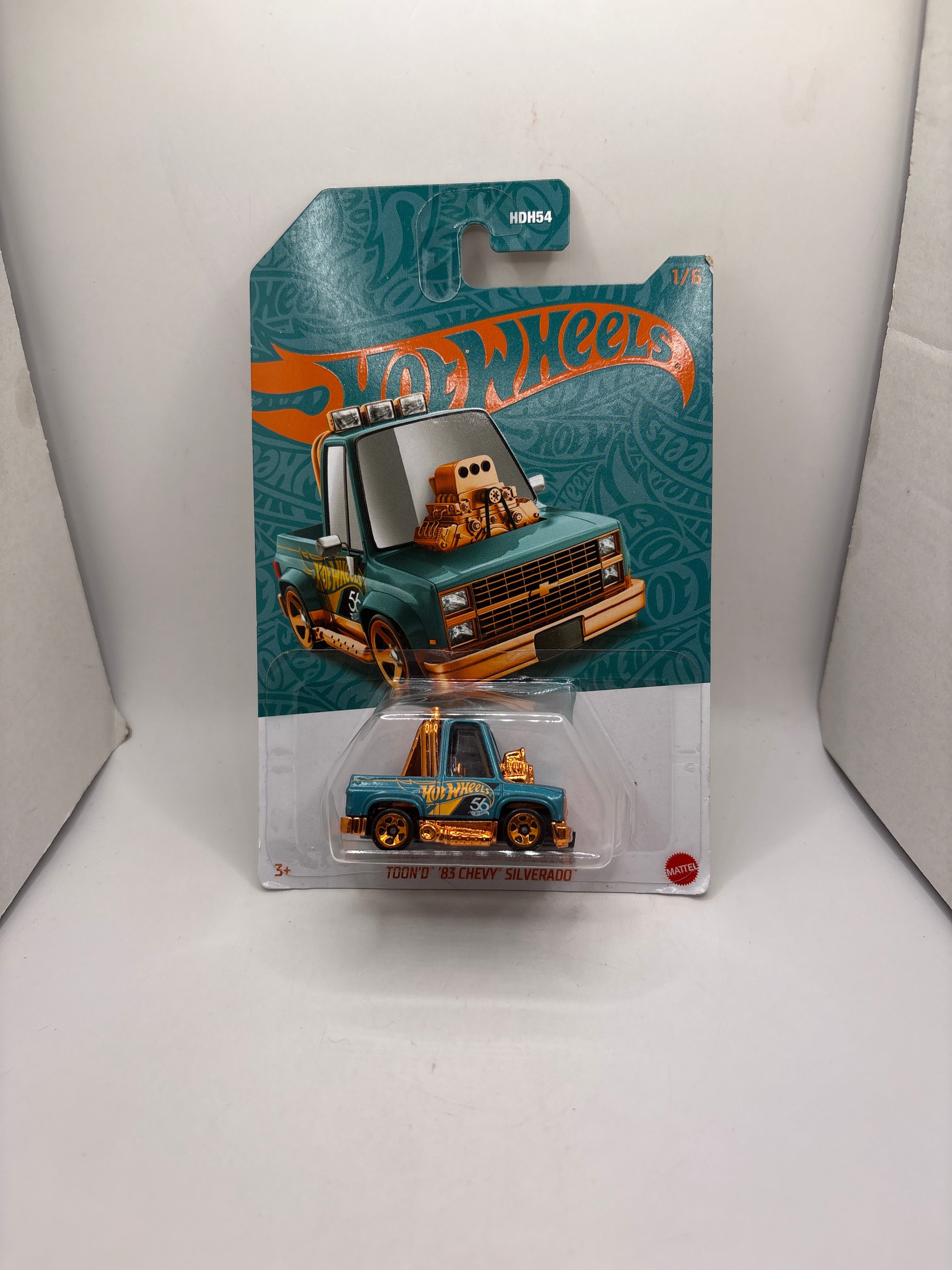 Hot Wheels Toon’d 83 Chevy Silverado Diecast