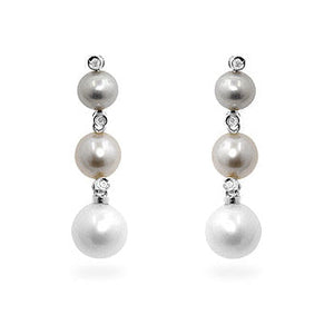 Multicolor Pearl Earrings