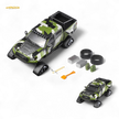 GCD Toyota Tacoma Snow Version Green Camo 1:64