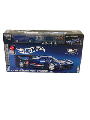 Hot wheels Cadillac Project GTP HyperCar Diecast blue