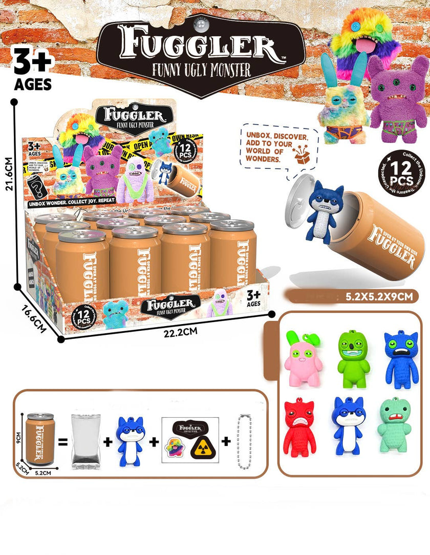 Cans FUGGLER Keychain Blind Box