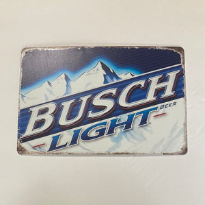 Busch Light Beer Sign
