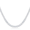 Graduated Cubic Zirconia Necklace