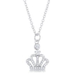 Tabitha 0.5 ct Crown Pendant