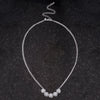 5 Ct Dazzling Rhodium Necklace with CZ