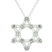 Cubic Zirconia Star Of David Pendant