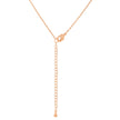 Rose Gold Finish Intiial Q Pendant