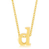 Golden Initial D Pendant