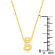 Golden Initial G Pendant