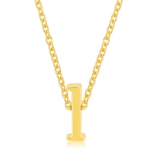 Golden Initial L Pendant