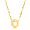 Golden Initial O Pendant