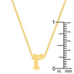 Golden Initial R Pendant