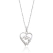 #1 Mom Heart Pendant