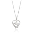 #1 Mom Heart Pendant