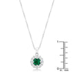 Bella Bridal Pendant in Green