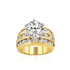 Classic Gold Engagement Ring