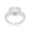 Tension Set Engagement Ring