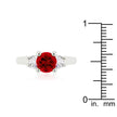 Mini Ruby Triplet Ring