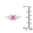 Mini Pink Ice Triplet Ring