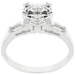 Classic Triple White Engagement Ring