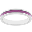 Fuchsia Enamel Eternity Ring