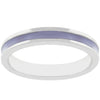 Lavender Enamel Eternity Ring