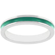 Green Enamel Eternity Ring