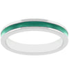 Green Enamel Eternity Ring