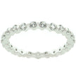 Silver Lace Eternity Band