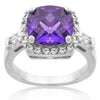 Midnight Amethyst Ring