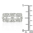 Crystal Floral Filigree Band