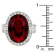 Ruby Red Cocktail Ring