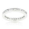 Alternating Cubic Zirconia Eternity Band