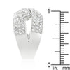 Cubic Zirconia Knot Ring