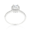 Princess Cut Halo Engagement Ring