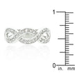 Cubic Zirconia Infinity Band