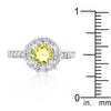 Bella Birthstone Engagement Ring in Yellow