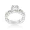 Halo Radiant Wedding Set