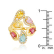 Multi-Color Cocktail Ring