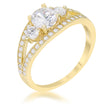 Genna 1.1ct CZ 14k Gold Delicate Classic Ring