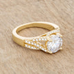 Irine 2.3ct CZ 14k Gold Classic Ring